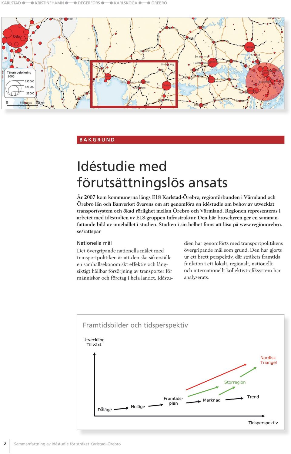 Den här broschyren ger en sammanfattande bild av innehållet i studien. Studien i sin helhet finns att läsa på www.regionorebro.