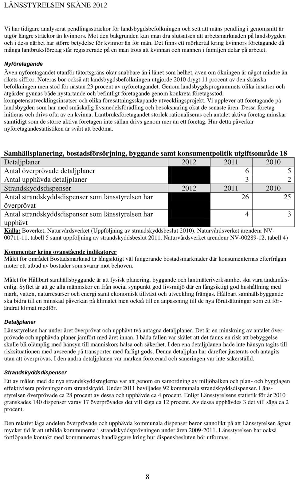 Det finns ett mörkertal kring kvinnors företagande då många lantbruksföretag står registrerade på en man trots att kvinnan och mannen i familjen delar på arbetet.