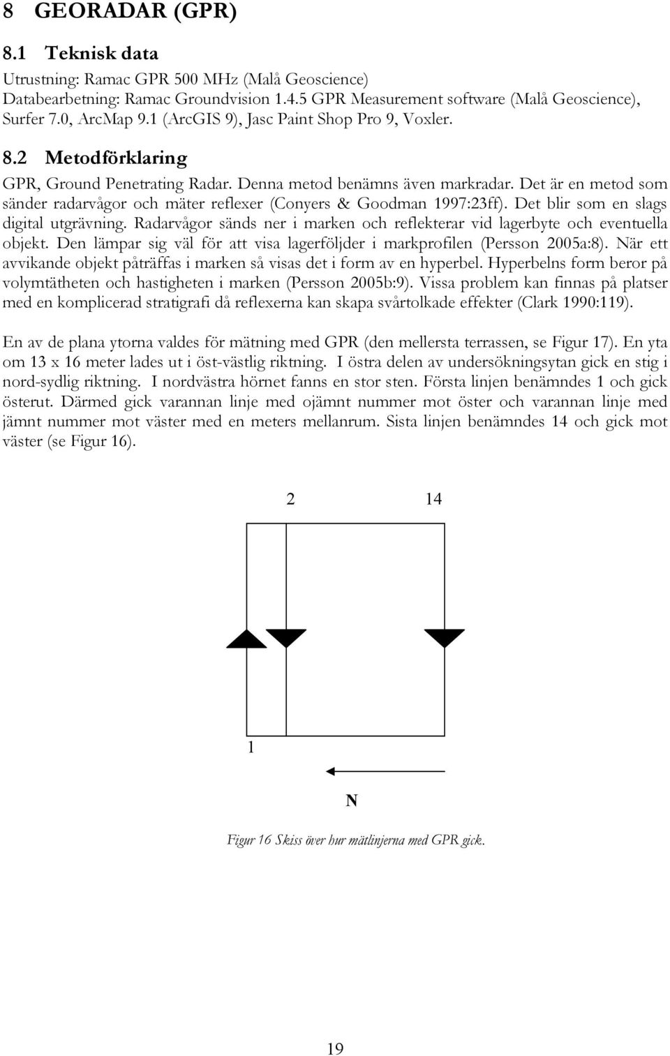 Det är en metod som sänder radarvågor och mäter reflexer (Conyers & Goodman 1997:23ff). Det blir som en slags digital utgrävning.