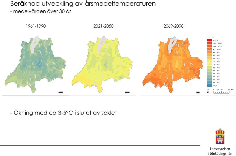 över 30 år 1961-1990 2021-2050