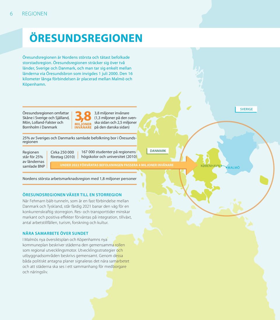 Den 16 kilometer långa förbindelsen är placerad mellan Malmö och Köpenhamn.