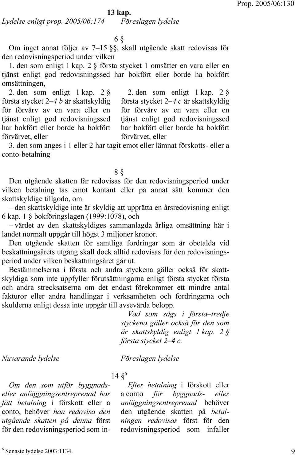 2 första stycket 2 4 b är skattskyldig för förvärv av en vara eller en tjänst enligt god redovisningssed har bokfört eller borde ha bokfört förvärvet, eller 2. den som enligt 1 kap.