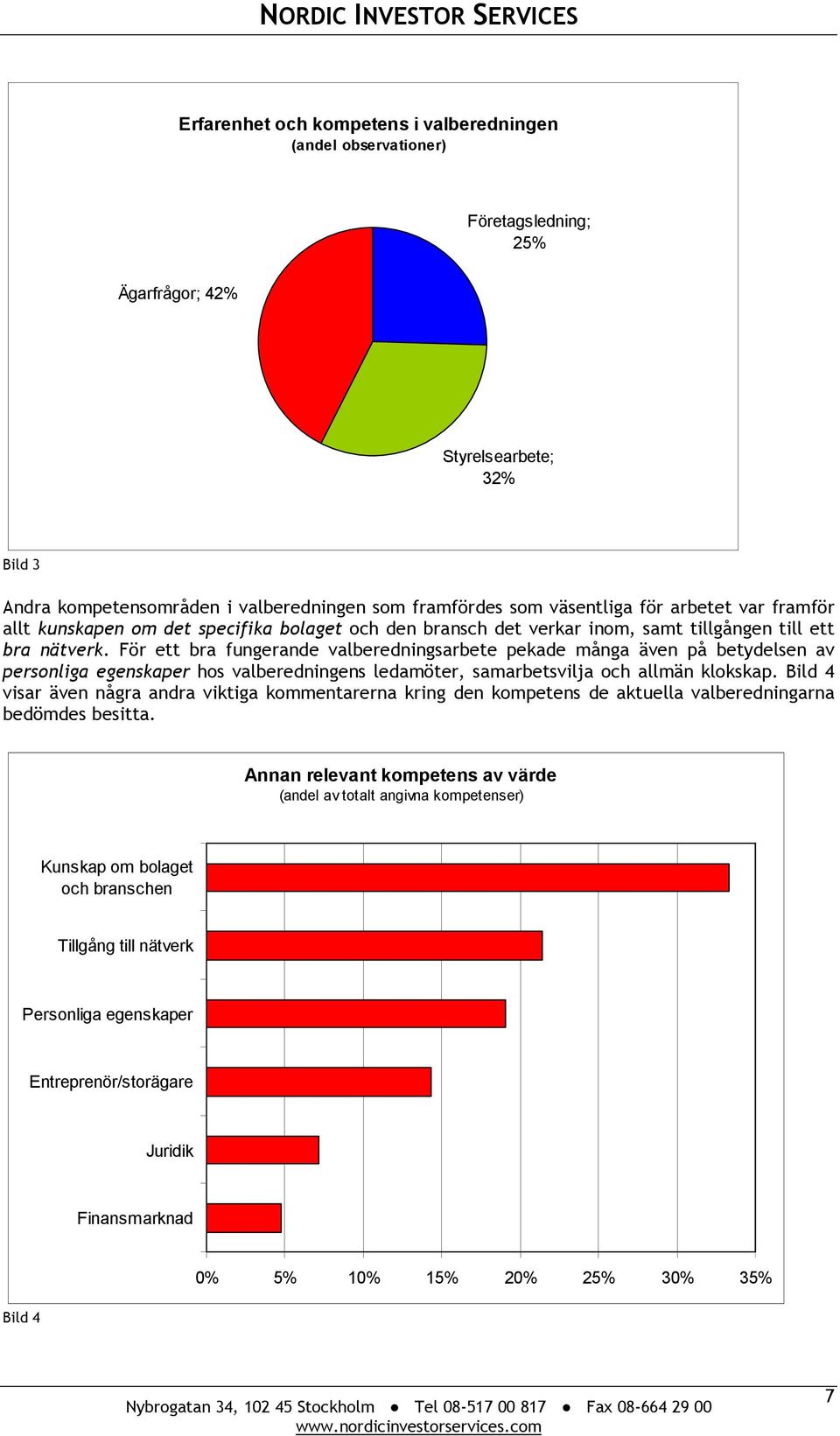 För ett bra fungerande valberedningsarbete pekade många även på betydelsen av personliga egenskaper hos valberedningens ledamöter, samarbetsvilja och allmän klokskap.