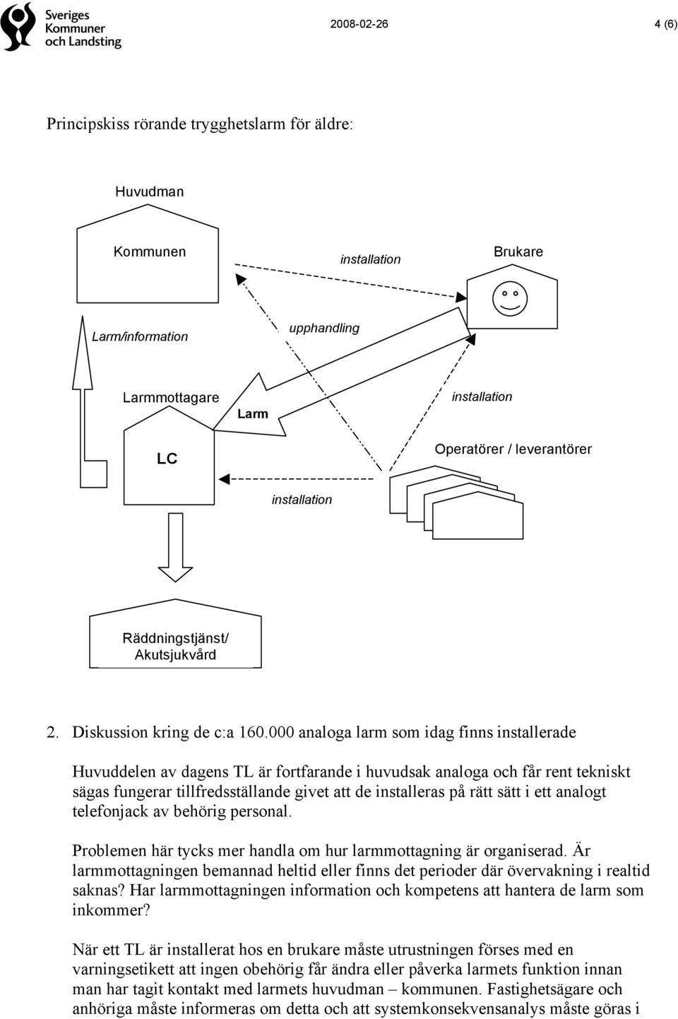 000 analoga larm som idag finns installerade Huvuddelen av dagens TL är fortfarande i huvudsak analoga och får rent tekniskt sägas fungerar tillfredsställande givet att de installeras på rätt sätt i