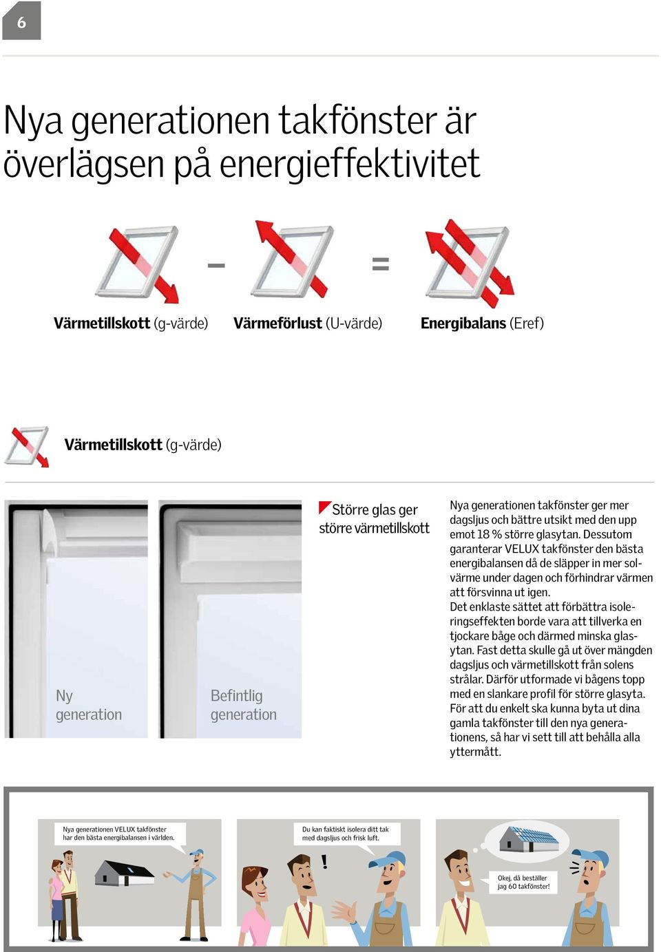 ger mer dagsljus och bättre utsikt med den upp emot 18 % större glasytan.