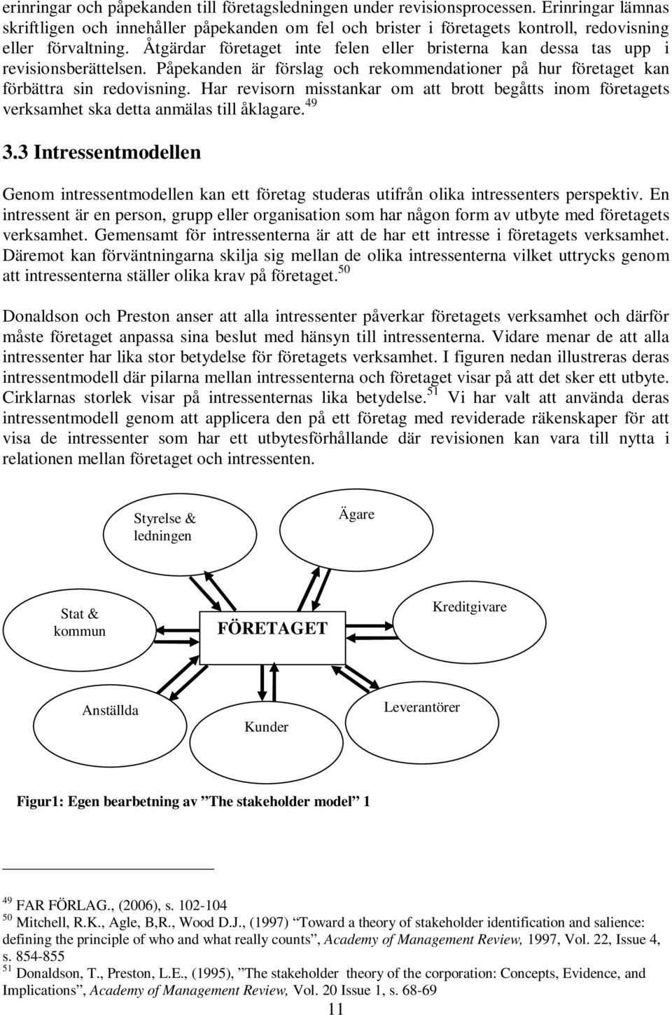 Åtgärdar företaget inte felen eller bristerna kan dessa tas upp i revisionsberättelsen. Påpekanden är förslag och rekommendationer på hur företaget kan förbättra sin redovisning.