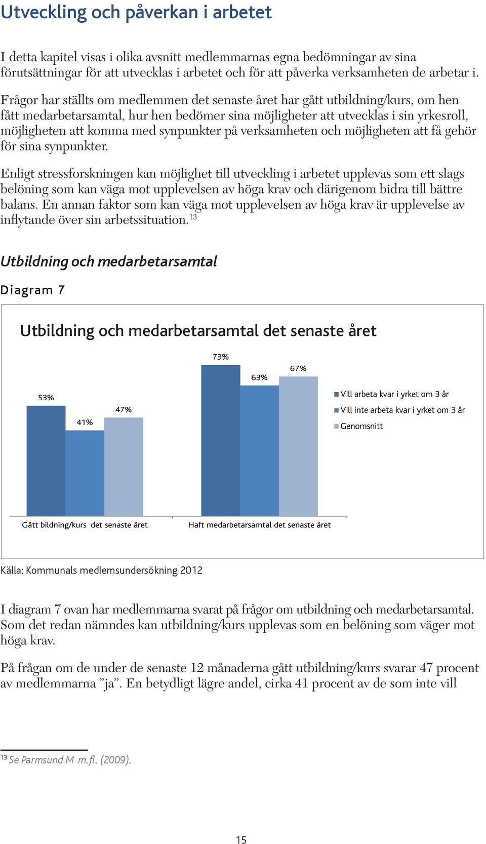 synpunkter på verksamheten och möjligheten att få gehör för sina synpunkter.