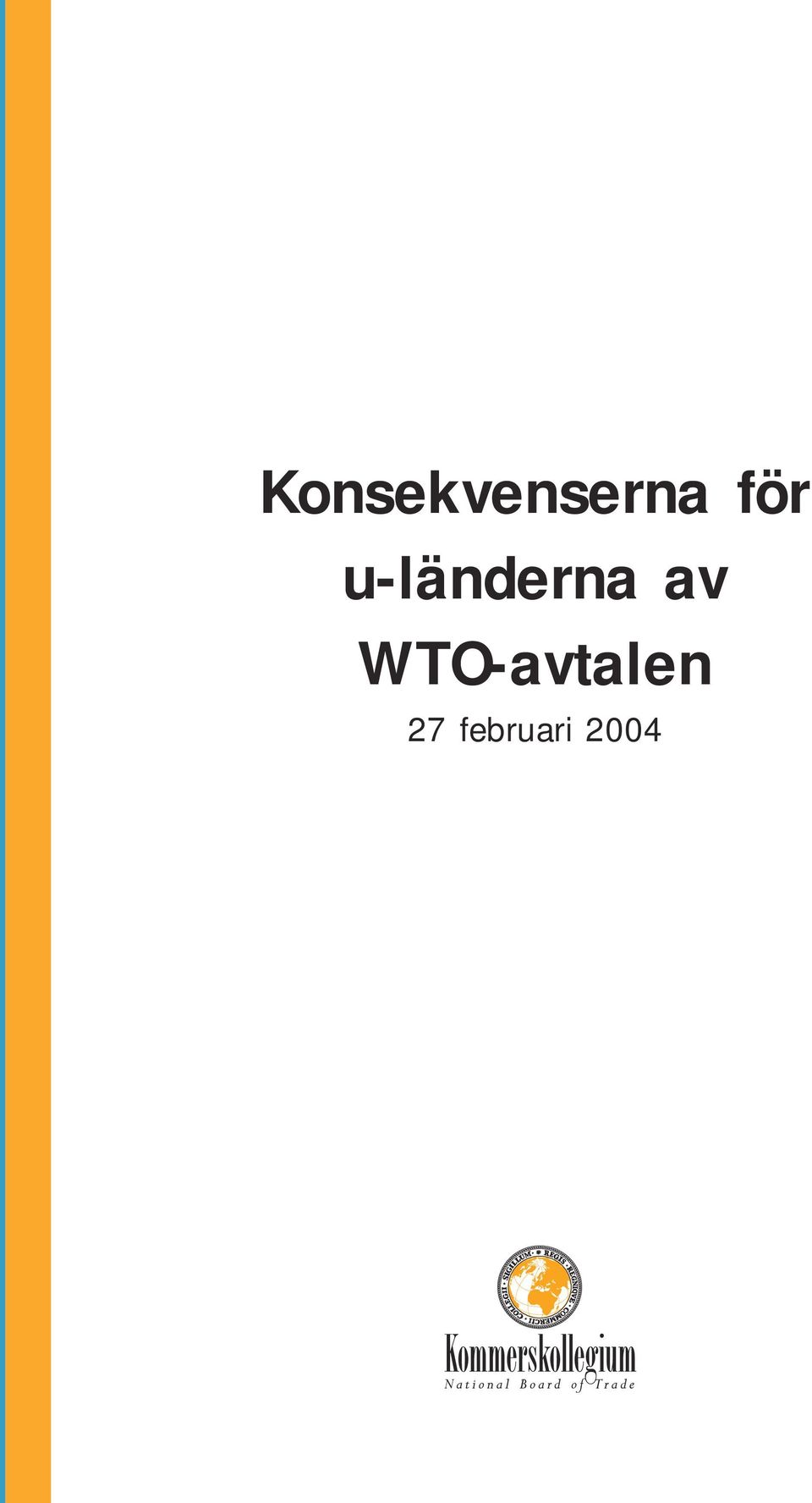 av WTO-avtalen