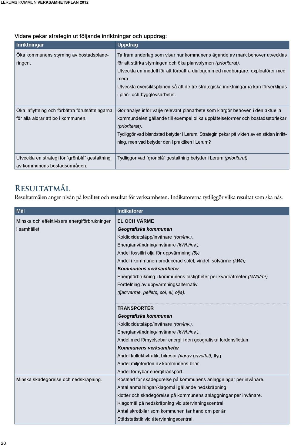 Utveckla en modell för att förbättra dialogen med medborgare, exploatörer med mera. Utveckla översiktsplanen så att de tre strategiska inriktningarna kan förverkligas i plan- och bygglovsarbetet.