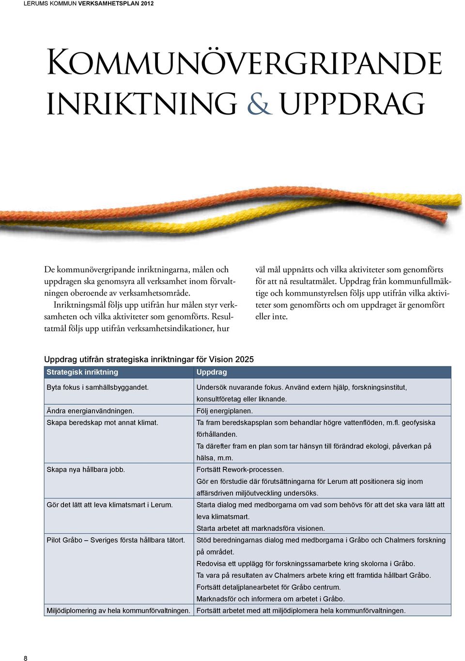 Resultatmål följs upp utifrån verksamhetsindikationer, hur väl mål uppnåtts och vilka aktiviteter som genomförts för att nå resultatmålet.