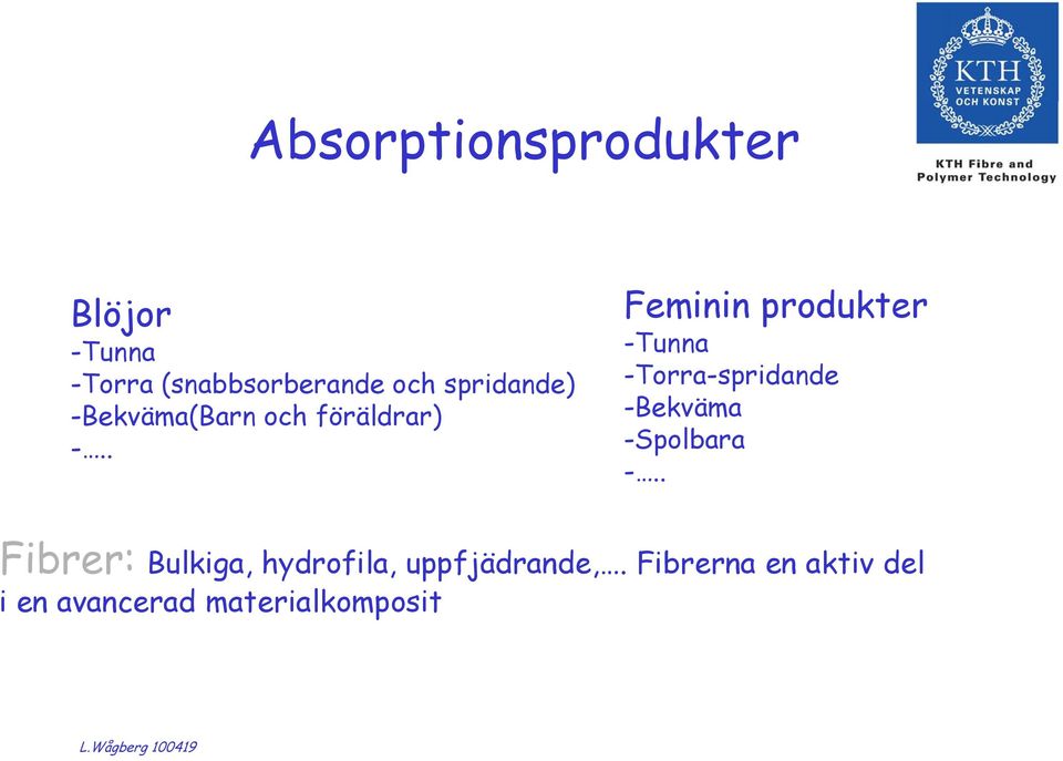 . Feminin produkter -Tunna -Torra-spridande -Bekväma -Spolbara -.
