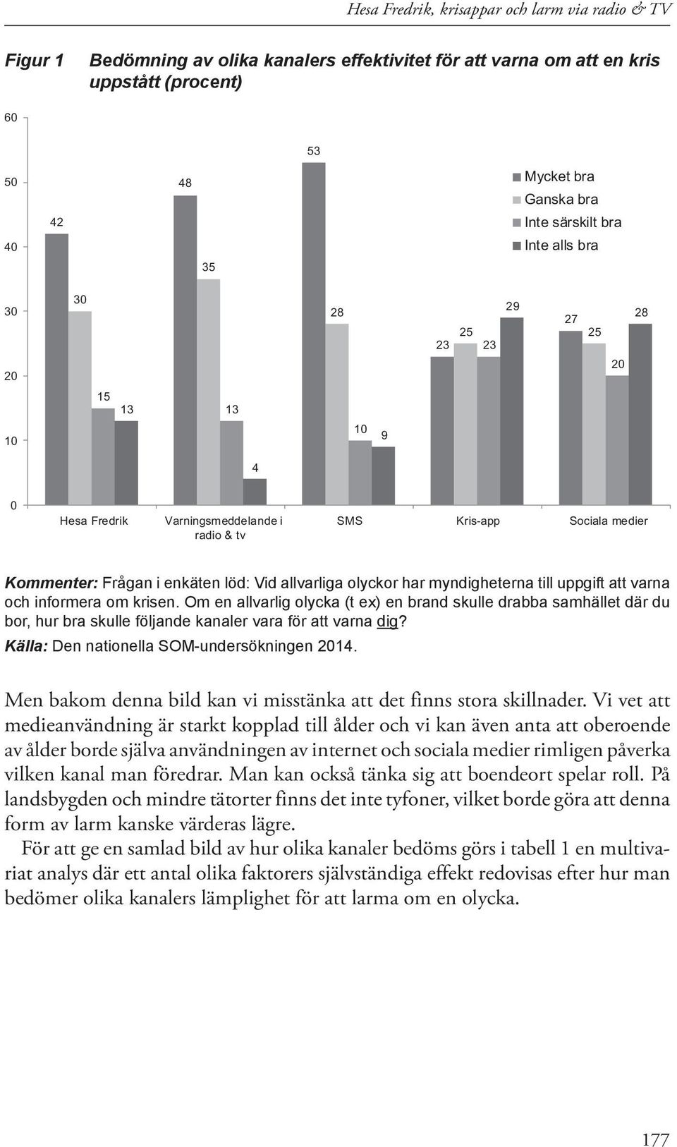 olyckor har myndigheterna till uppgift att varna och informera om krisen.