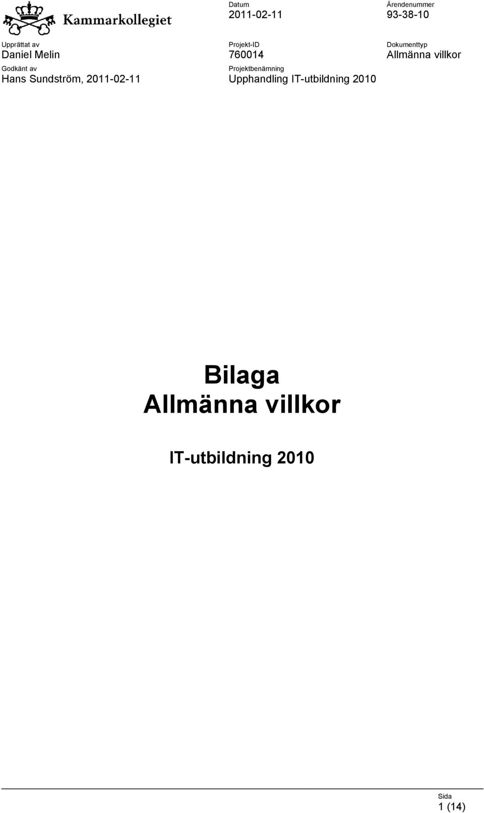 Bilaga  IT-utbildning