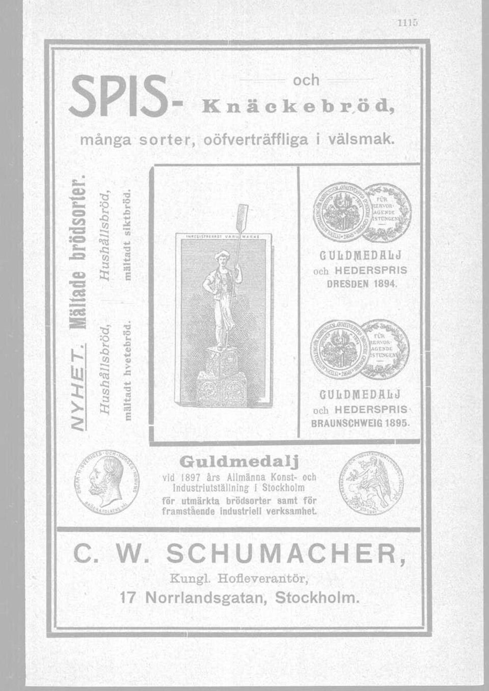 .s:::... :J: l:ij 'O <Il ).. ::.s... ~ E < GUI1DM.EDRI1J io:i ch HEDERSPRIS BRAUNSCHWEIG 1895. I Guldm.