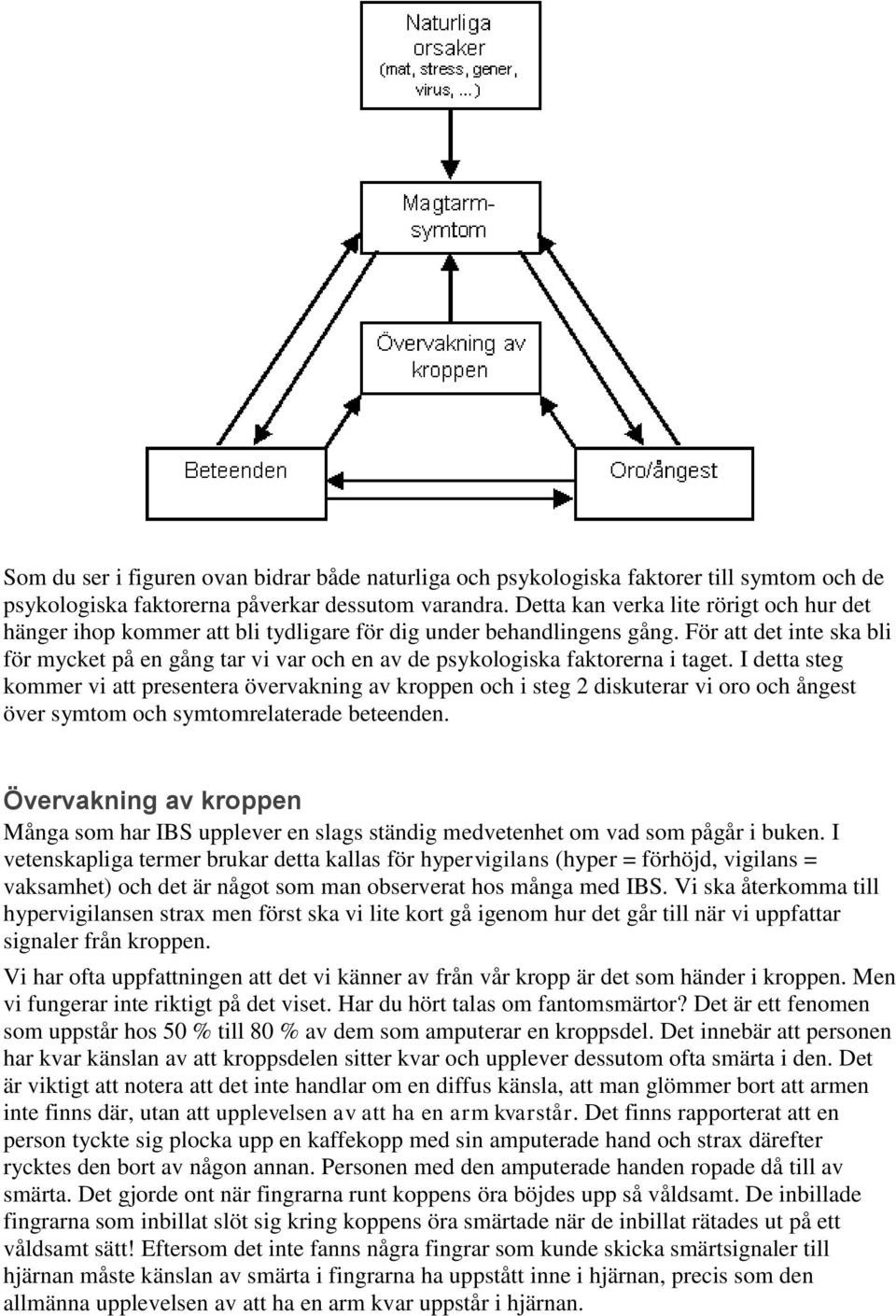 För att det inte ska bli för mycket på en gång tar vi var och en av de psykologiska faktorerna i taget.