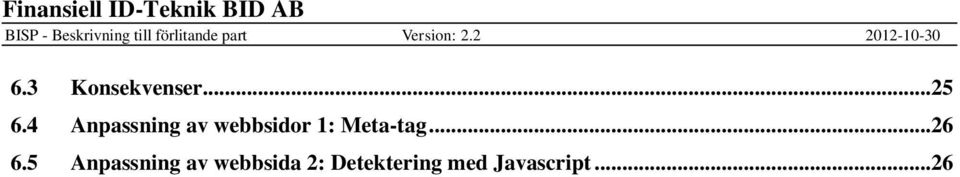 4 Anpassning av webbsidor 1: Meta-tag.