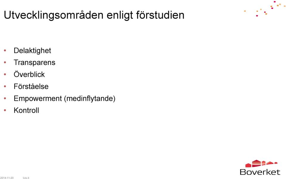 Transparens Överblick