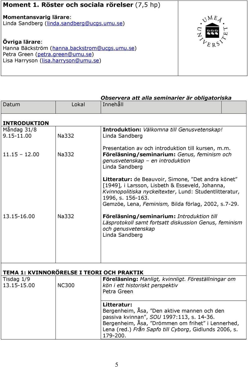 00 Na332 Na332 Na332 Introduktion: Välkomn