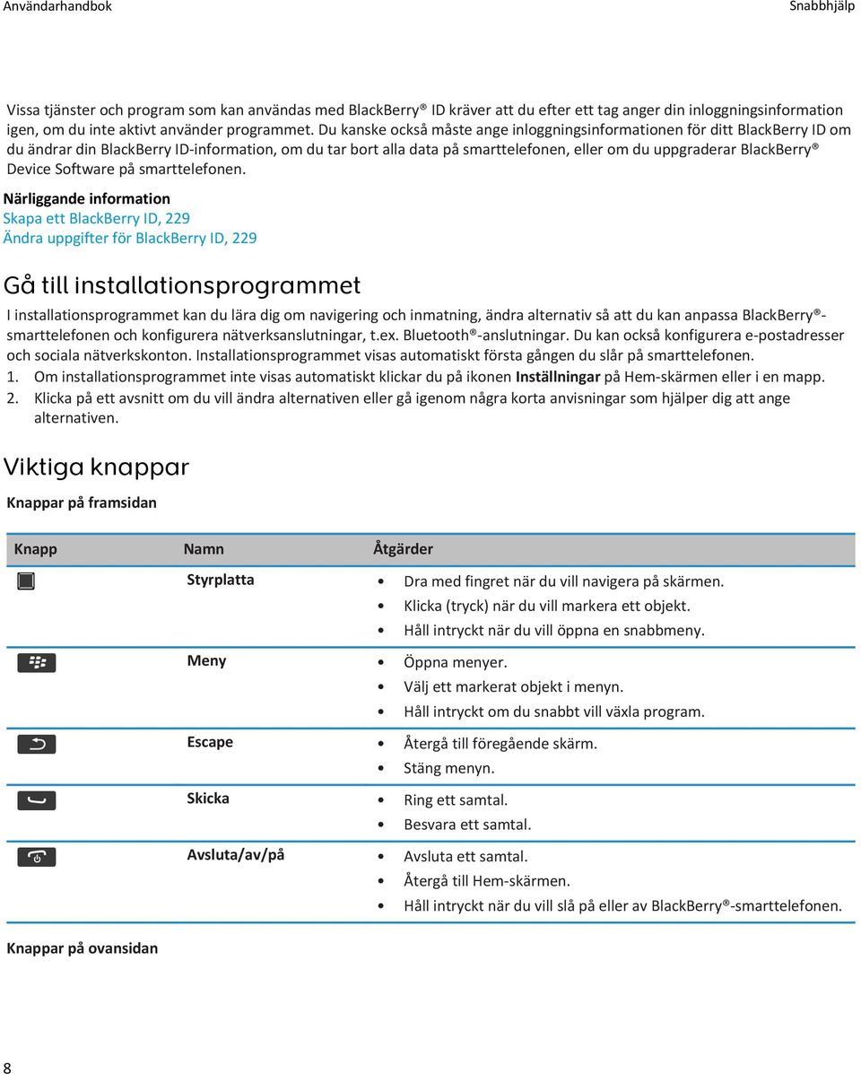 Device Software på smarttelefonen.