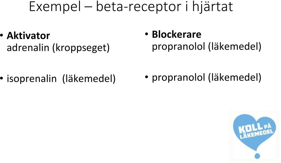 isoprenalin (läkemedel) Blockerare