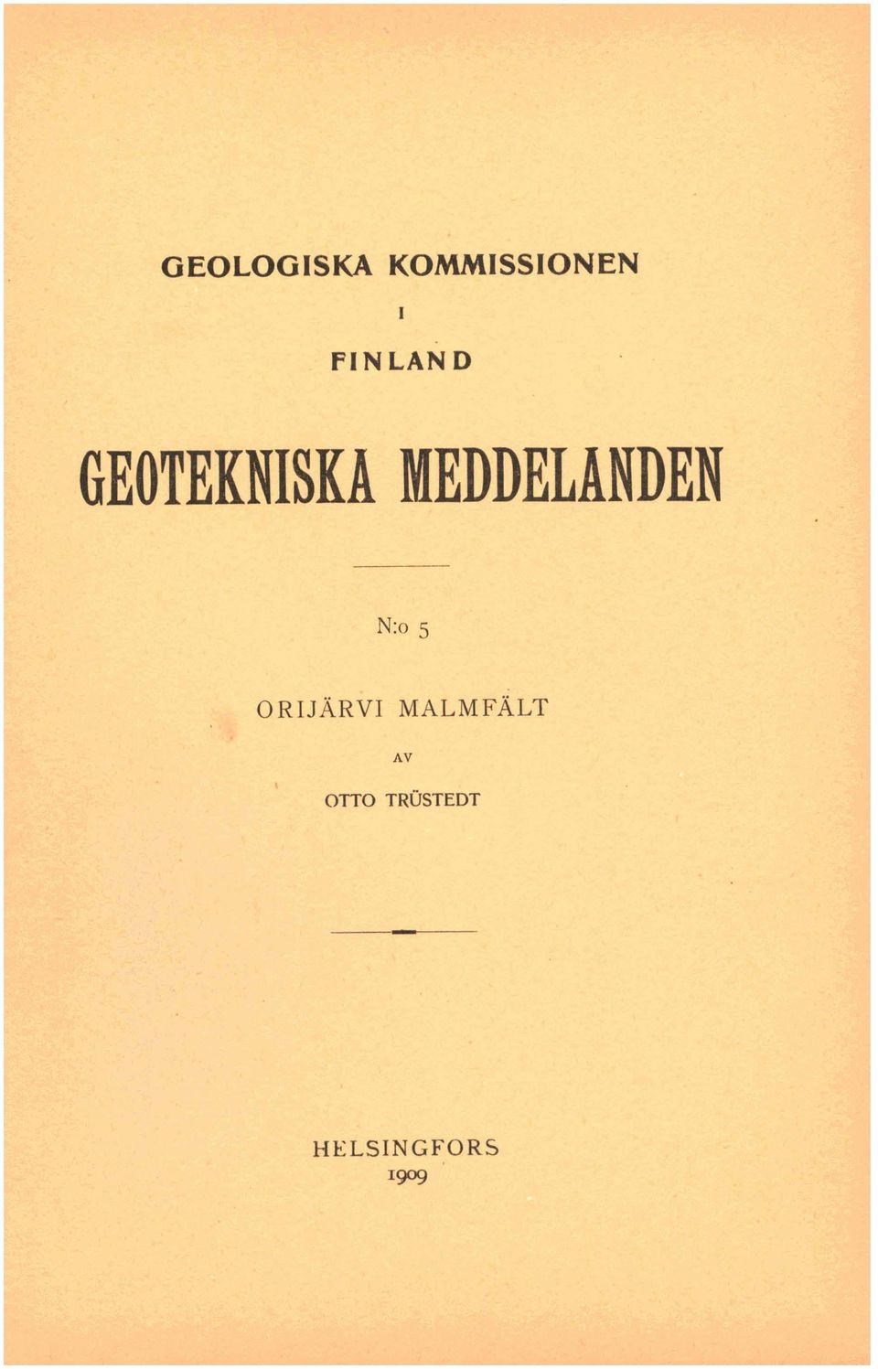 GEOTEKNISKA