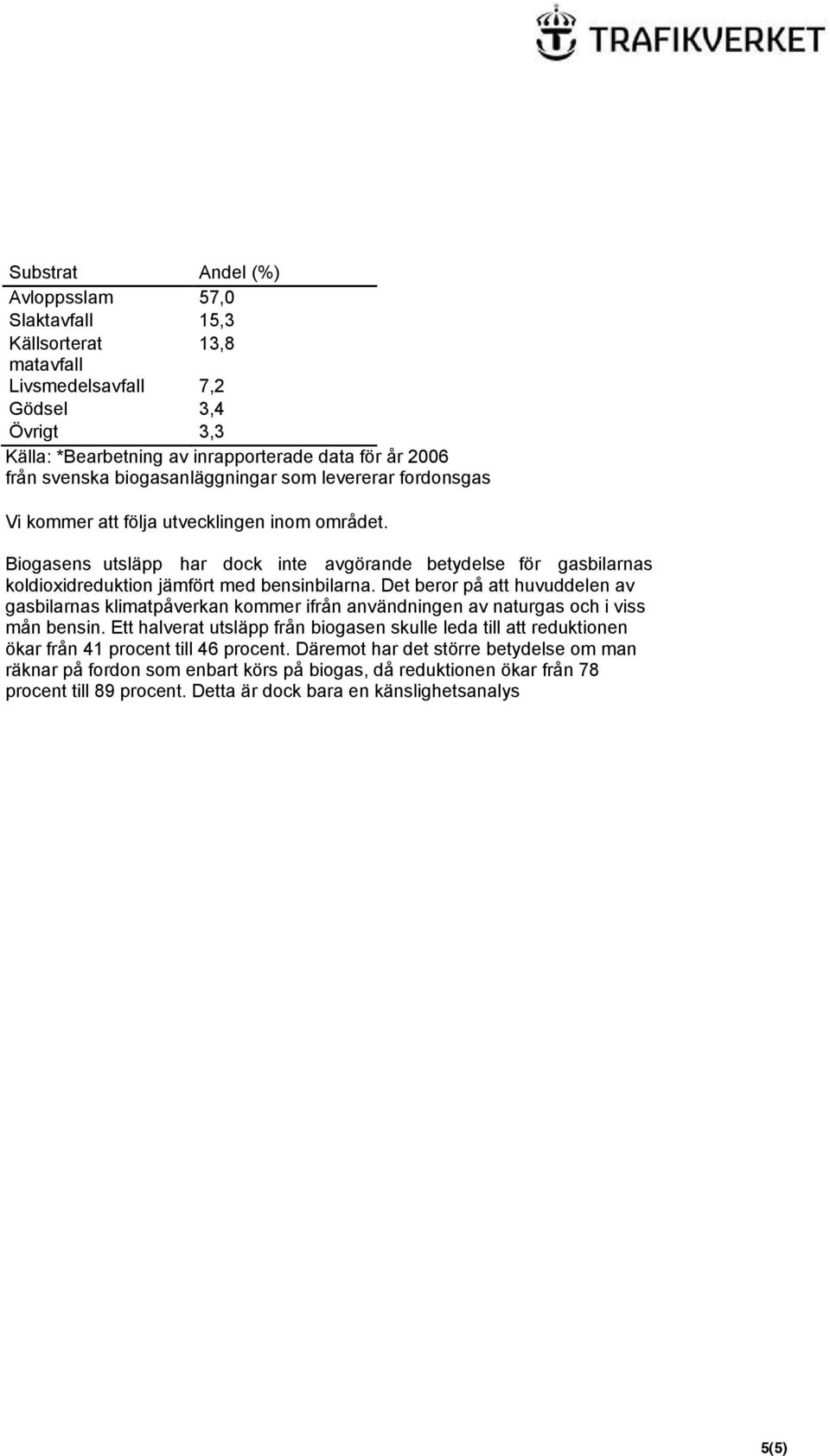 Det eror på att huvuddelen av gasilarnas klimatpåverkan kommer ifrån användningen av naturgas och i viss mån ensin.