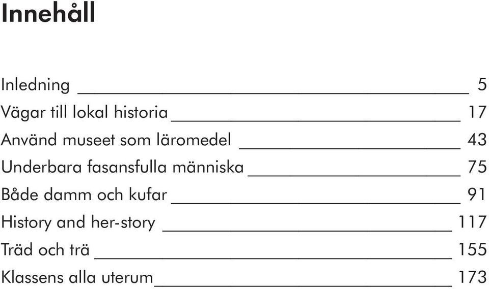 fasansfulla människa 75 Både damm och kufar 91