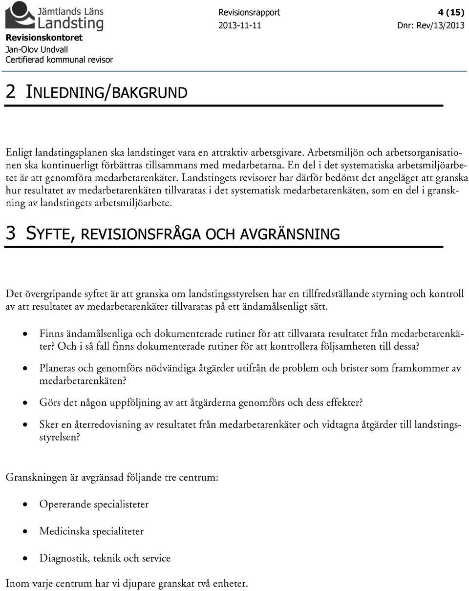 INLEDNING/BAKGRUND 3