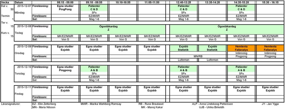 studier Egna studier Egna studier Egna studier Exjobb Exjobb Hemtenta Hemtenta Exjobb Exjobb Exjobb Exjobb Statistik Statistik Fallanalys Fallanalys Inlämning Inlämning MN/RB Pingpong Pingpong