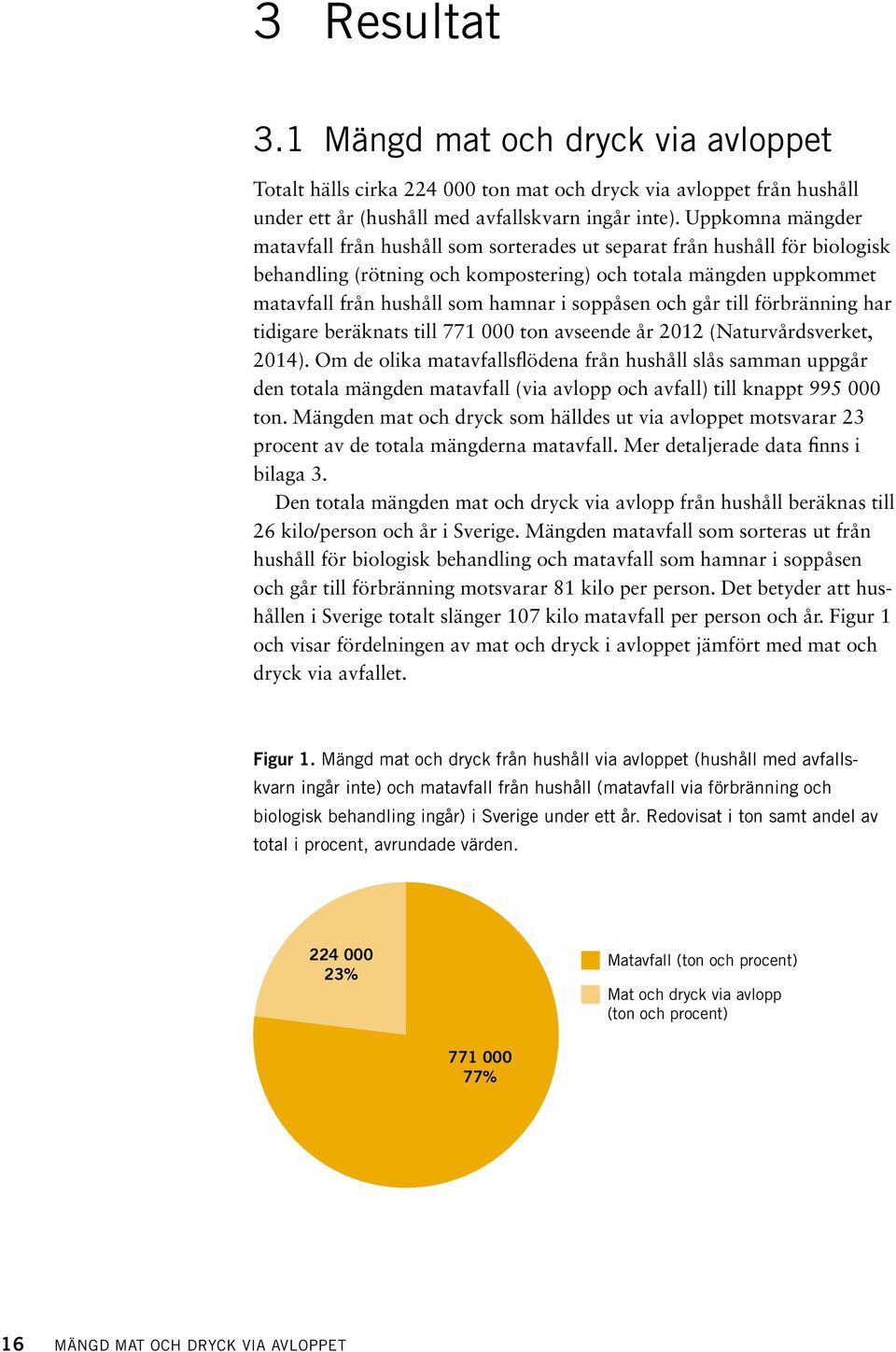 soppåsen och går till förbränning har tidigare beräknats till 771 000 ton avseende år 2012 (Naturvårdsverket, 2014).