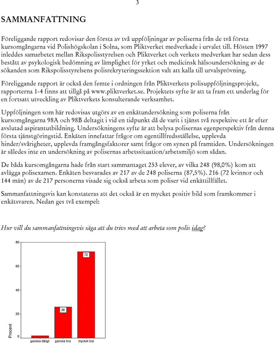 av de sökanden som Rikspolisstyrelsens polisrekryteringssektion valt att kalla till urvalsprövning.