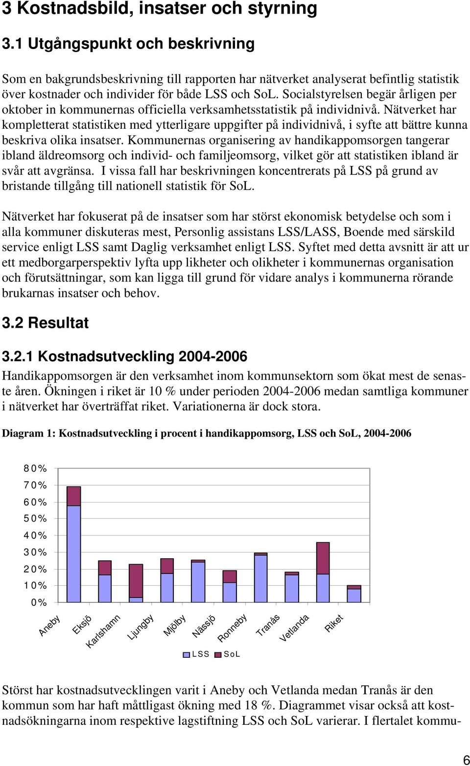 Socialstyrelsen begär årligen per oktober in kommunernas officiella verksamhetsstatistik på individnivå.