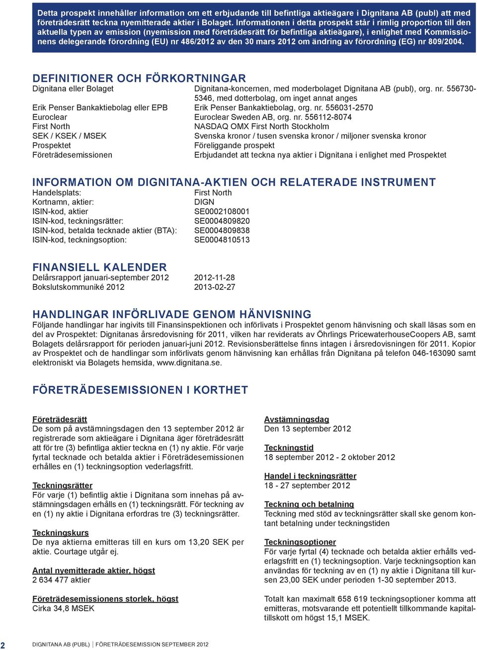 förordning (EU) nr 486/2012 av den 30 mars 2012 om ändring av förordning (EG) nr 809/2004.