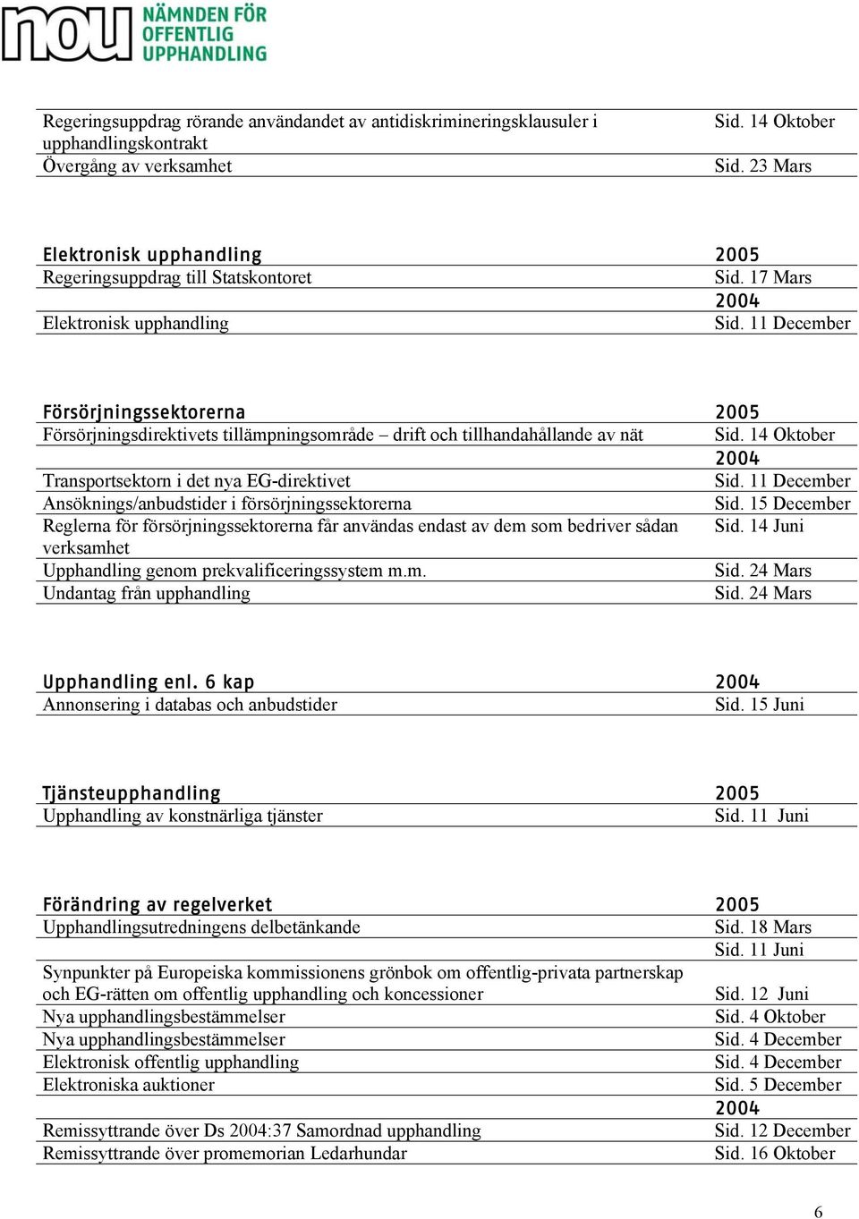 17 Mars Elektronisk upphandling Försörjningssektorerna 2005 Försörjningsdirektivets tillämpningsområde drift och tillhandahållande av nät Sid.