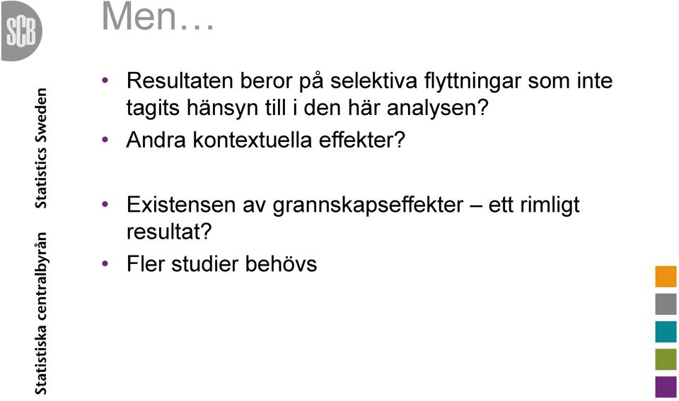 Andra kontextuella effekter?