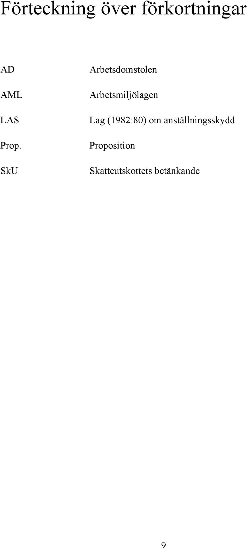 SkU Arbetsdomstolen Arbetsmiljölagen Lag