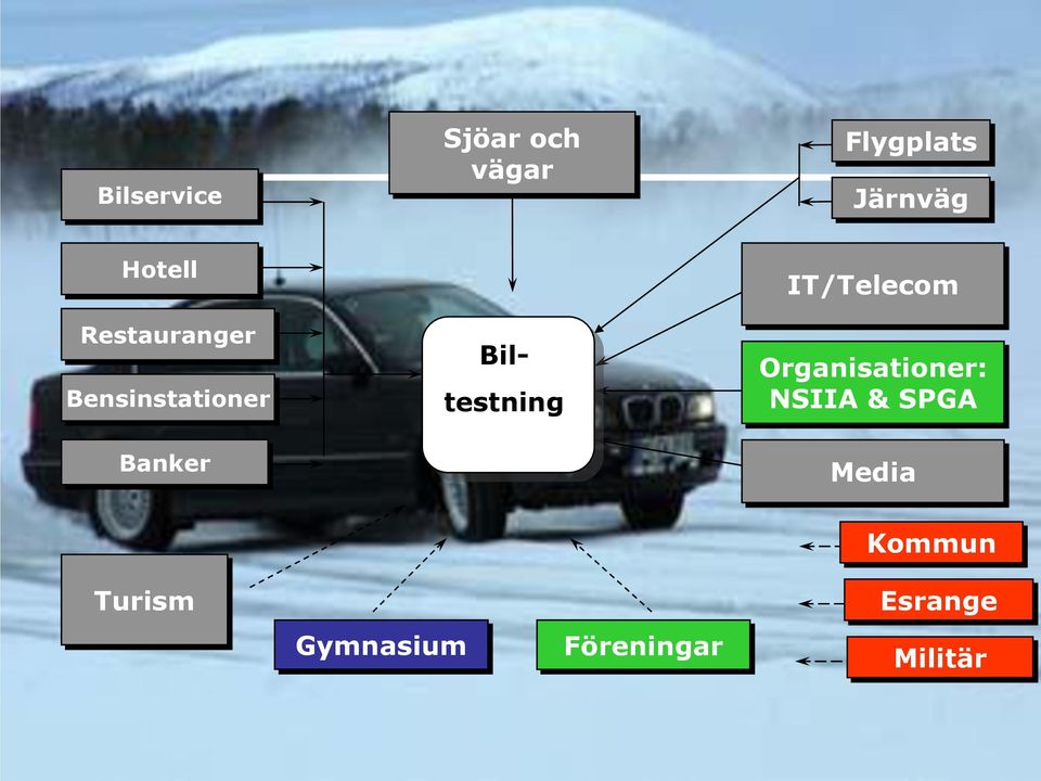 Biltestning IT/Telecom Organisationer: NSIIA &