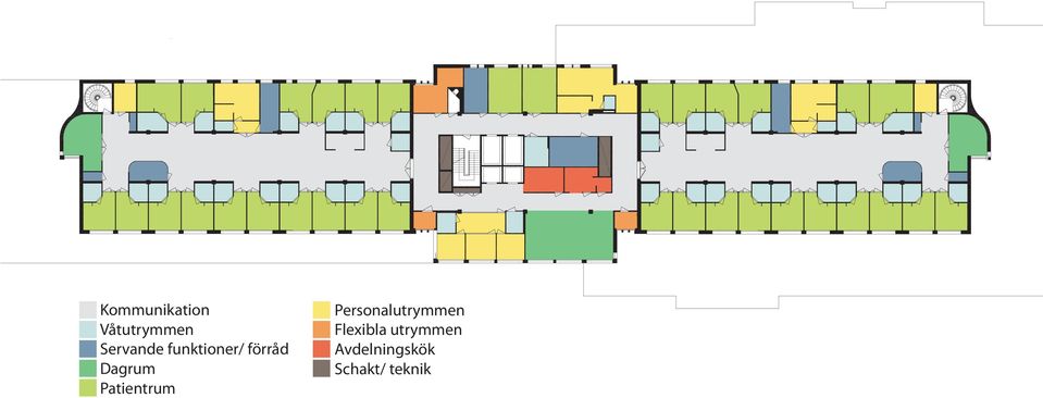 Dagrum Patientrum Personalutrymmen