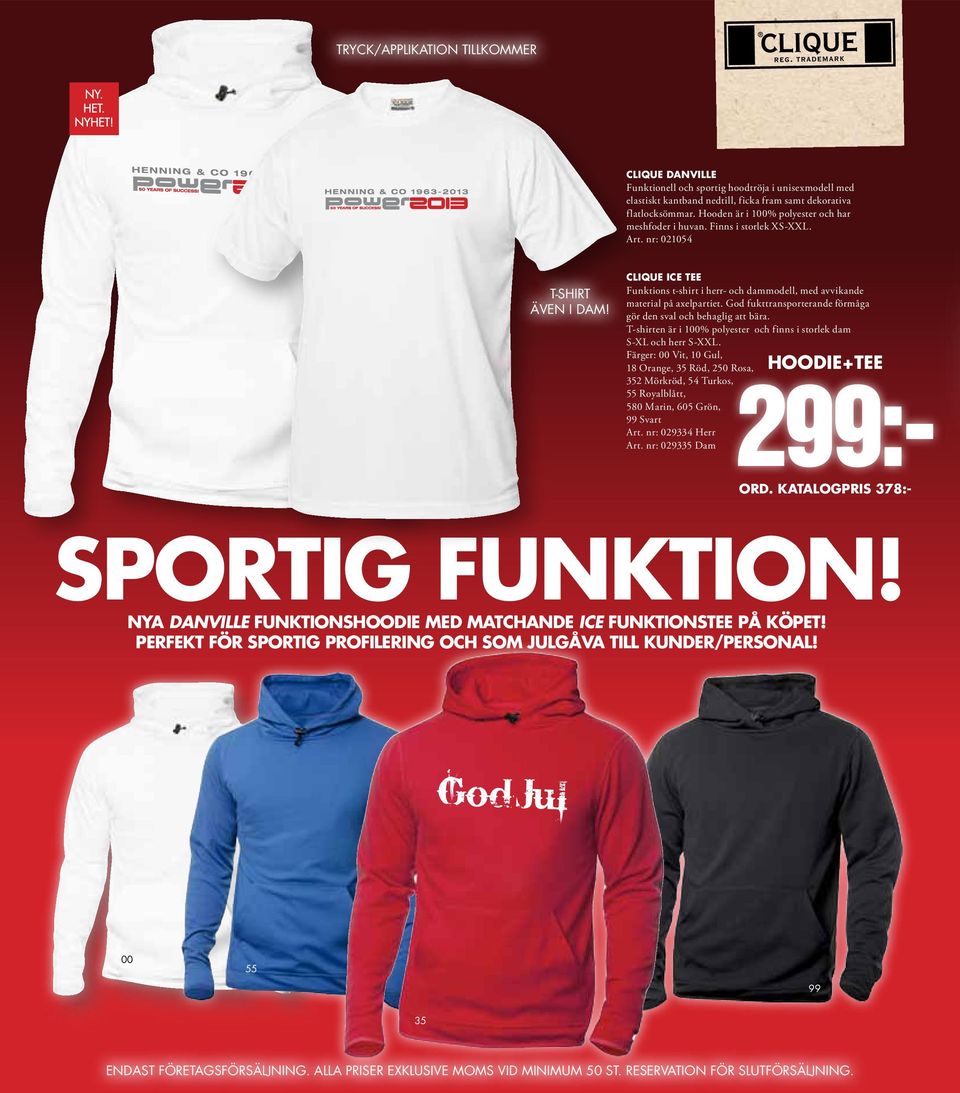 Clique Ice Tee Funktions t-shirt i herr- och dammodell, med avvikande material på axelpartiet. God fukttransporterande förmåga gör den sval och behaglig att bära.