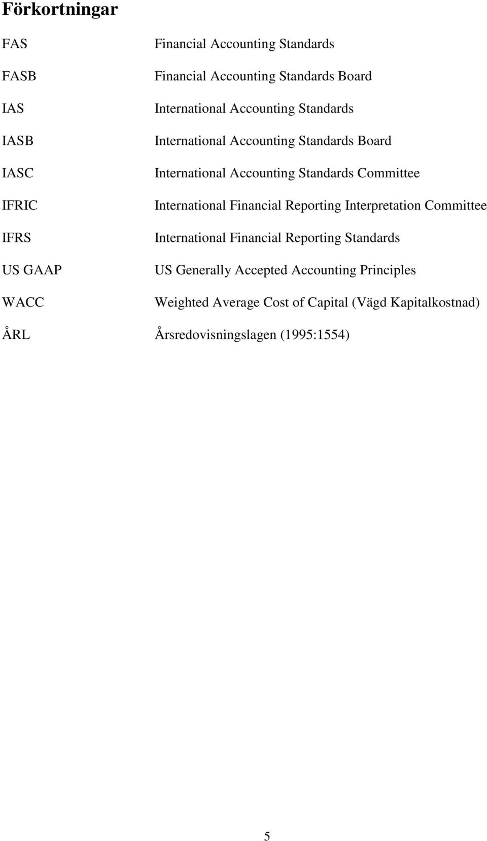 Committee International Financial Reporting Interpretation Committee International Financial Reporting Standards US