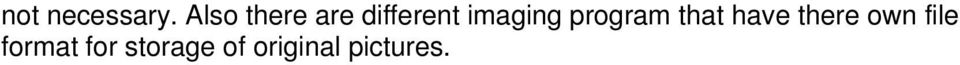 imaging program that have