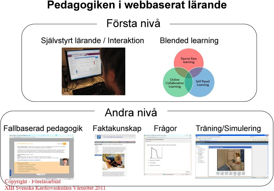 Blended learning Andra nivå Fallbaserad