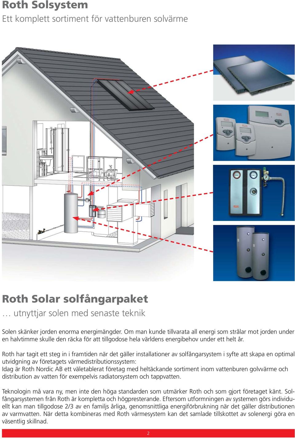 har tagit ett steg in i framtiden när det gäller installationer av solfångarsystem i syfte att skapa en optimal utvidgning av företagets värmedistributionssystem: Idag är Nordic AB ett väletablerat