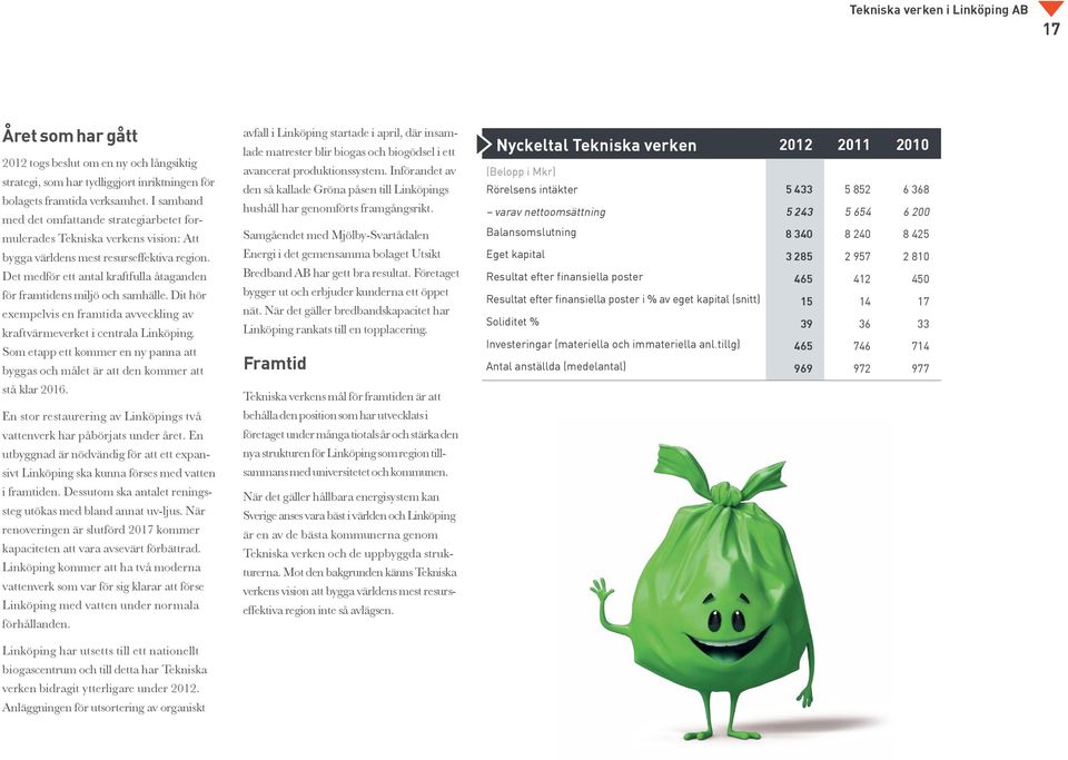 Det medför ett antal kraftfulla åtaganden för framtidens miljö och samhälle. Dit hör exempelvis en framtida avveckling av kraftvärmeverket i centrala Linköping.