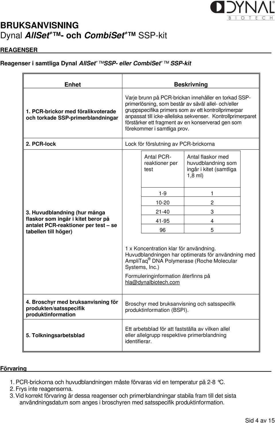 primers som av ett kontrollprimerpar anpassat till icke-alleliska sekvenser. Kontrollprimerparet förstärker ett fragment av en konserverad gen som förekommer i samtliga prov. 2.