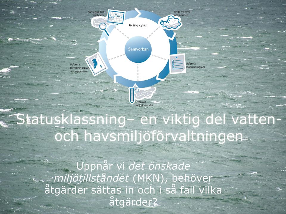 Den ska också tjäna som information och planering samt rapportering om vattenförvaltningen i distriktet.