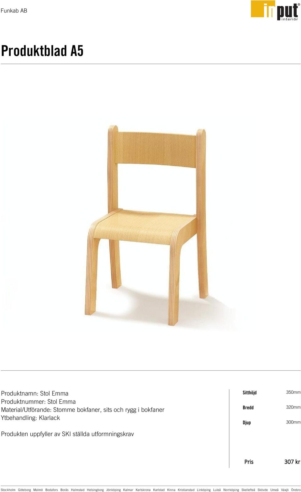 Stomme bokfaner, sits och rygg i bokfaner