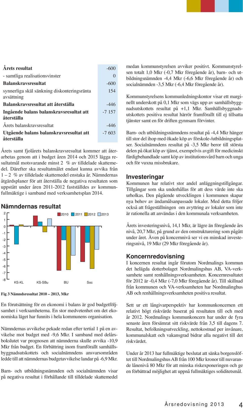 att i budget åren 214 och 215 lägga resultatmål motsvarande minst 2 % av tilldelade skattemedel. Därefter ska resultatmålet endast kunna avvika från 1 2 % av tilldelade skattemedel enstaka år.