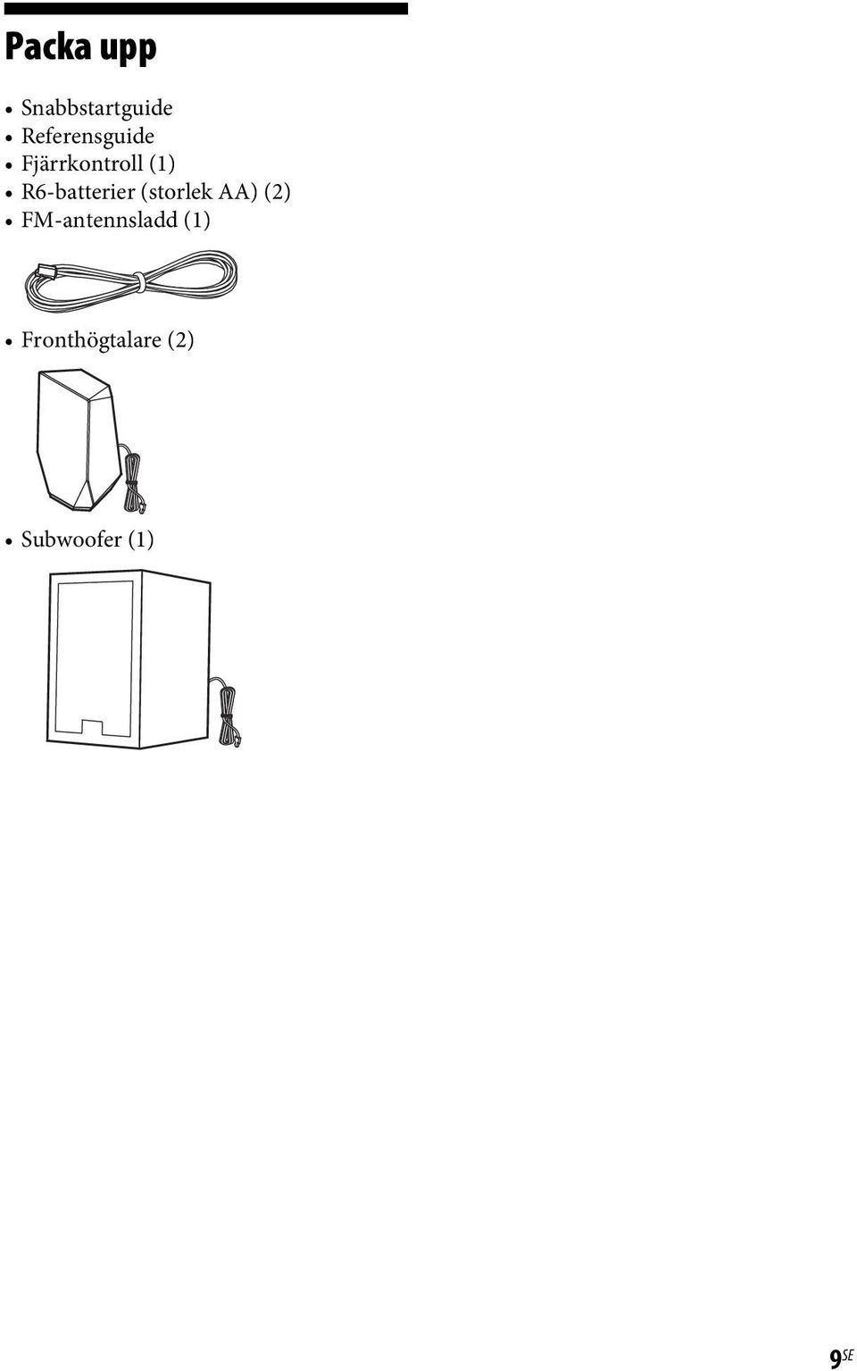 R6-batterier (storlek AA) (2)