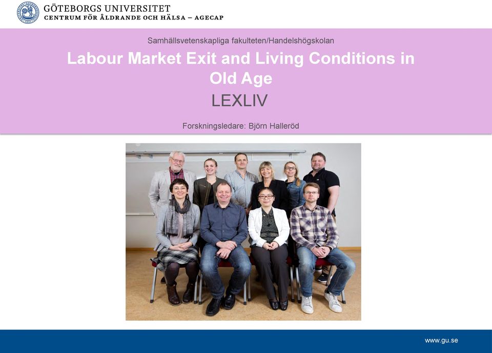 Market Exit and Living Conditions